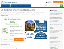 Tablet Screenshot of estatepropertyagents.co.uk